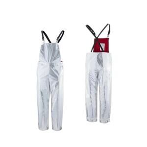 Heat Reflective Aluminized PBI Kevlar Bib-Overalls Medium